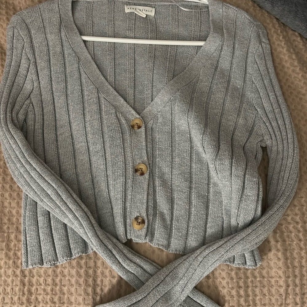 Grey Cardigan